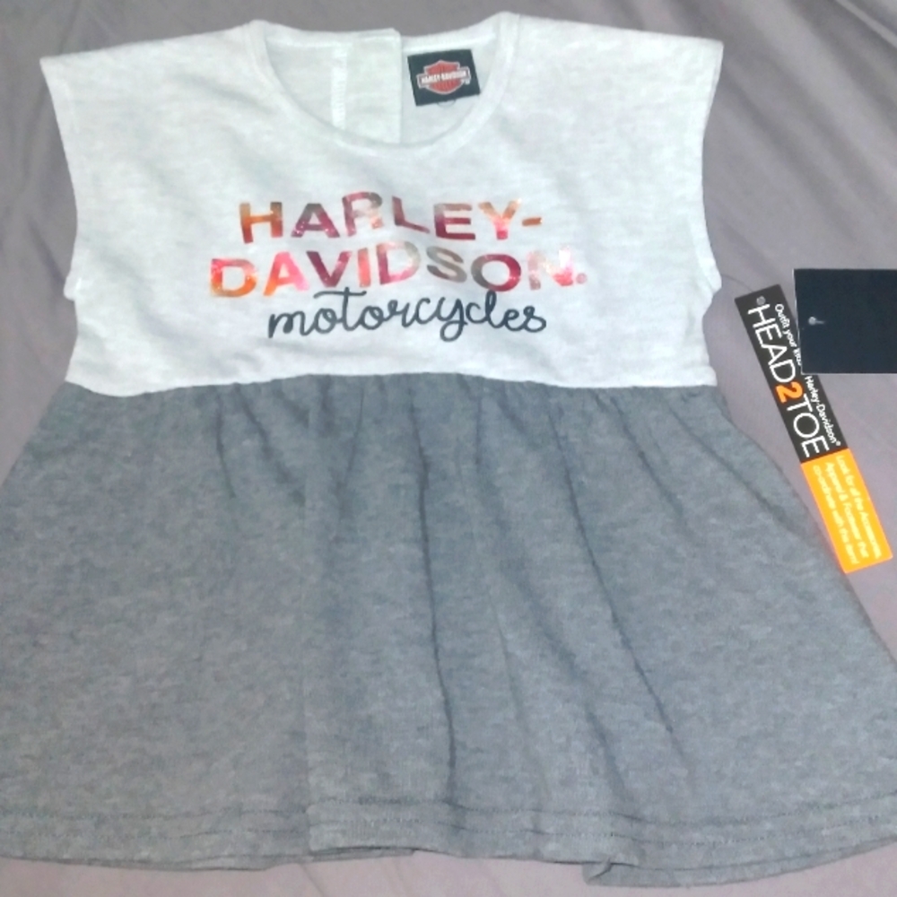 Nwt Harley-Davidson toddler tunic/top